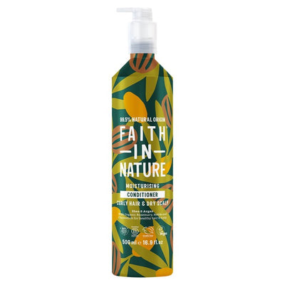 M&S Faith In Nature Shea & Argan Hair Conditioner 500ml- Buy online at McGrocer