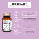 Gold Collagen hyaluronic formula tablets 90 tablets (British brand)
