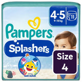 Pampers Splashers Einweg-Schwimmwindeln Größe 4-5 (9-15 kg)