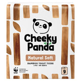 M&S The Cheeky Panda Natural Colour Sustainable Bamboo Toilet Tissue 9 Pack- Buy online at McGrocer