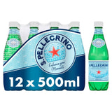 M&S San Pellegrino Sparkling Natural Mineral Water Multipack 12 x 500ml- Buy online at McGrocer