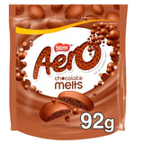 Aero Melts milk chocolate sharing bag 92g - British product