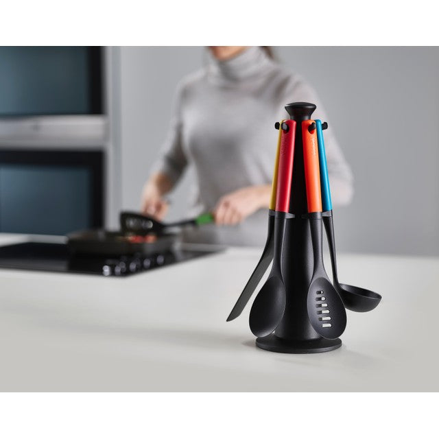 Joseph Joseph Duo Colour Utensil Carousel Set, UK version