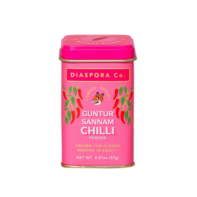 Diaspora Co. Guntur Sannam Chilli Powder 57g - British product