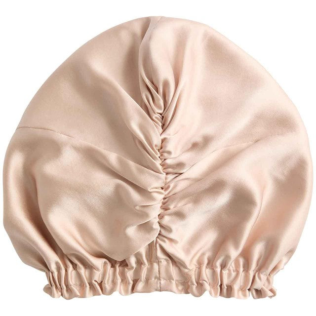 M&S pure mulberry silk hair wrap pink - British product