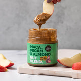 Nut Blend maca, pecan & almond butter 200g, imported from the UK