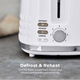 Tower Solitaire 2 slice toaster white (British brand)