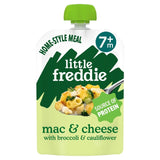 M&S Little Freddie Organic Mac & Cheese, Broccoli & Cauliflower Baby Food Pouch 130g- Buy online at McGrocer