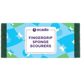 M&S Ocado 6 Fingergrip Sponge Scourers Dual-Action Cleaning Sponges Pack of 6- Buy online at McGrocer