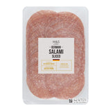 M&S German Brunswick lightly beechwood smoked salami 125g, imported from the UK