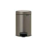 Brabantia pedal bin platinum 3L - British product