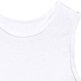 M&S Collection white cotton vests 5 pack imported from the UK