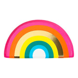 M&S Talking Tables Rainbow Paper Party Plates 10 per pack- Buy online at McGrocer