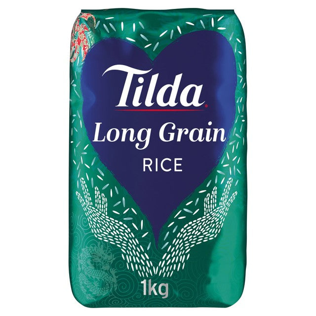 Tilda Long Grain Rice 1kg (British brand)