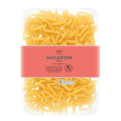 M&S M&S Macaroni Durum Wheat Pasta 500g- Buy online at McGrocer