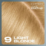 Clairol root touch-up hair dye in light blonde shade 9 - British product