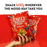 Emily Sriracha Seaweed Crisps 18g - British product