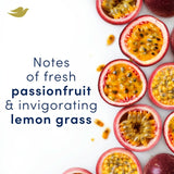 Dove anti-perspirant deodorant spray passion fruit and lemongrass scent 200ml - British product