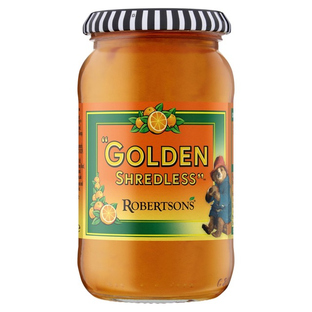 Robertson's golden shredless orange marmalade 454g, imported from the UK
