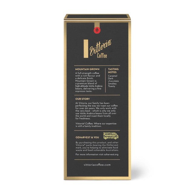 Vittoria espresso mountain grown coffee capsules 10 pack (British brand)