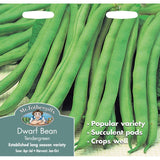 Graines de haricots nains Tendergreen Mr Fothergills, importées du Royaume-Uni