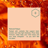 Phizz orange hydration immune support tablets 20 tablets, imported from the UK