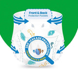 Ocado Kiddo Ultra-Dry nappies Size 5 (11-16kg), imported from the UK
