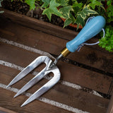 Burgon & Ball Collectors blue hand fork 27.3cm - British product