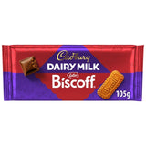 M&S Cadbury Dairy Milk Biscoff Biscuit Chocolate Bar 105g- Buy online at McGrocer