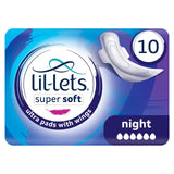 Lil-Lets Night Ultra Thin Pads 10 pack, UK version