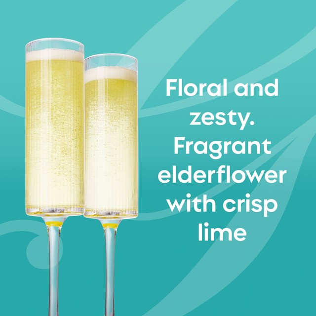 Gordon's elderflower lime spritz gin liqueur - British product