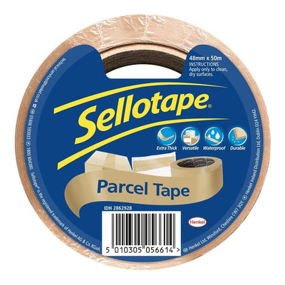 M&S Sellotape Brown Parcel Tape 48mm x 50m- Buy online at McGrocer