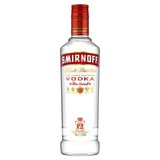 Smirnoff Red Label vodka 70cl bottle - British product
