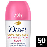 Dove advanced antiperspirant deodorant roll-on pomegranate 50ml - British product