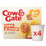 M&S Cow & Gate Apple Orange & Acerola Baby Food Fruit Pot 6+ Months 4 x 100g- Buy online at McGrocer