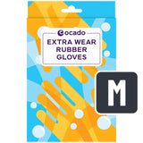 Ocado Extra Wear Rubber Gloves Medium, imported from the UK
