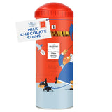M&S M&S Milk Chocolate Coins in Postbox Tin 120g- Buy online at McGrocer