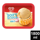 Wall's Soft Scoop Vanilleeis 1.8 l