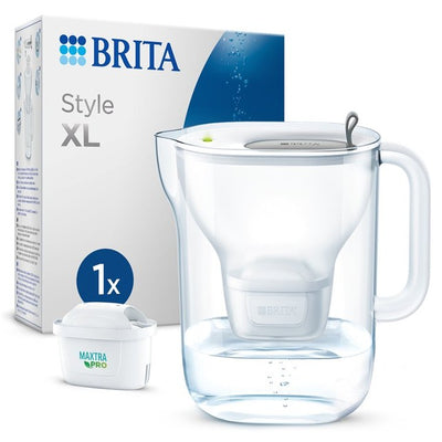 Brita Style XL Wasserfilterkanne Grau 3,6L