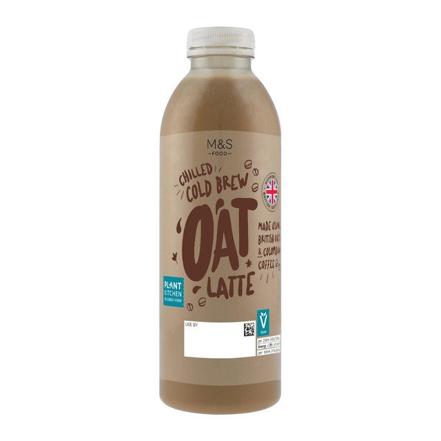 M&S Cold Brew Oat Latte 750ml, imported from the UK