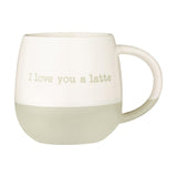M&S Price & Kensington I love you a Latte Stoneware Mug 340ml- Buy online at McGrocer