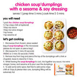 Itsu Chicken Soup Dumplings 168g, UK version