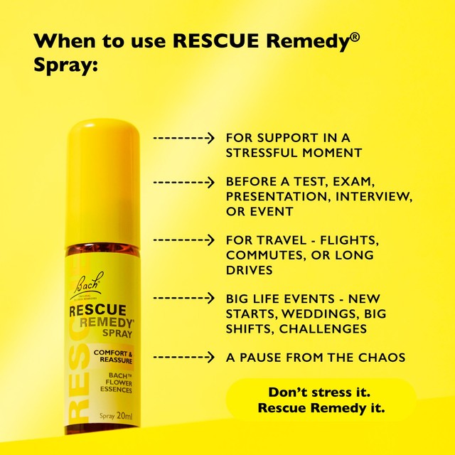 Bach Rescue Remedy Spray 20ml - British product