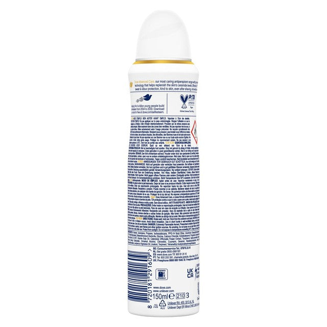 Dove Advanced Care Invisible Dry Anti-Perspirant Aerosol 150ml - British product