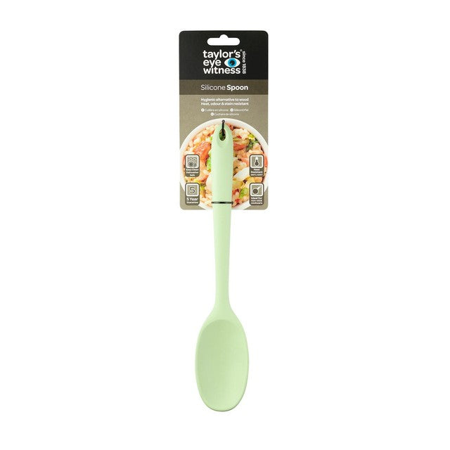 Taylor's Eye Witness green silicone spoon (British brand)