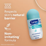 Sanex Derma Care+ Active Freshness antiperspirant roll-on deodorant 50ml (British brand)