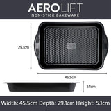 Prestige Aerolift Baking Tray 45x29cm, imported from the UK