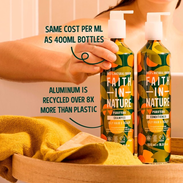Faith In Nature grapefruit and orange shampoo 500ml - British product