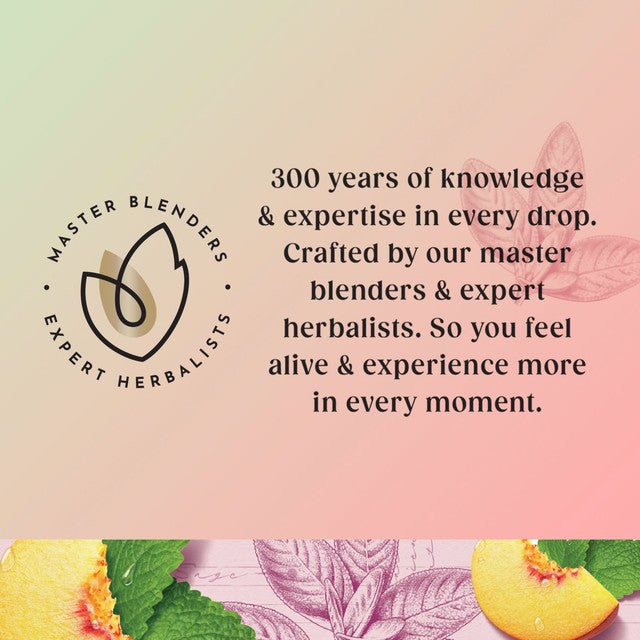 Twinings peach herbal tea menopause comfort 20 teabags (British brand)