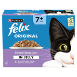 M&S Felix Original Senior 7+ Mixed Selection in Jelly Wet Cat Food 12 x 85g- Buy online at McGrocer